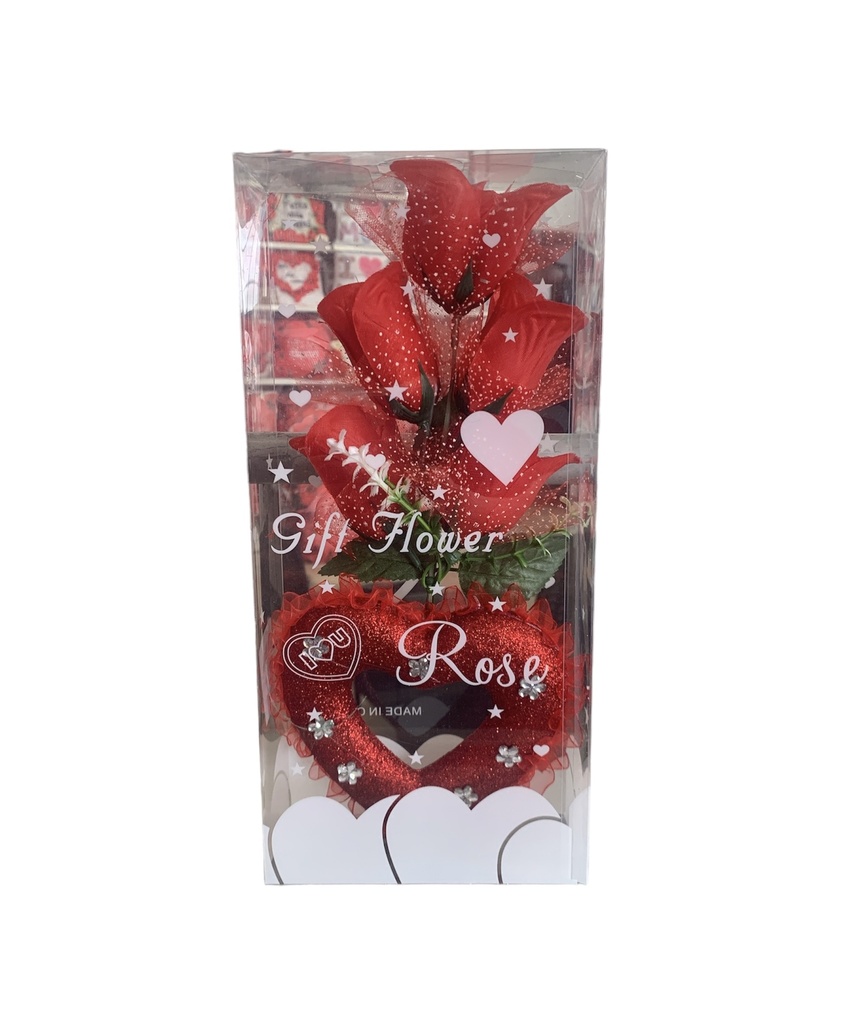 Flor con corazón