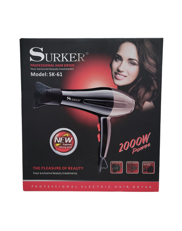 SECADORA DE PELO DE 2000W