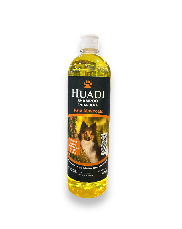 Shampoo Para Perro Huadi antipulga