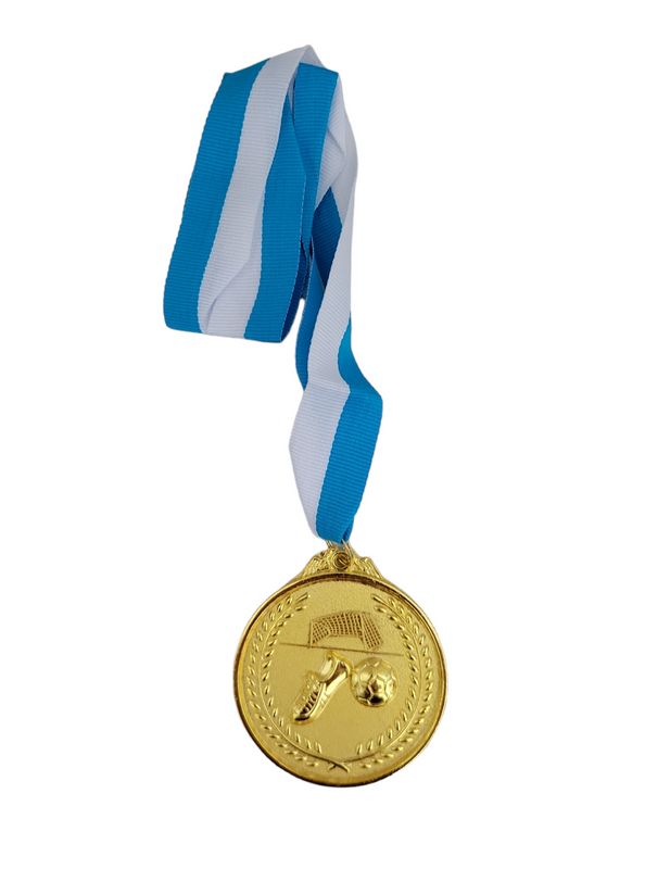 Medalla Grande de futbol Dorada