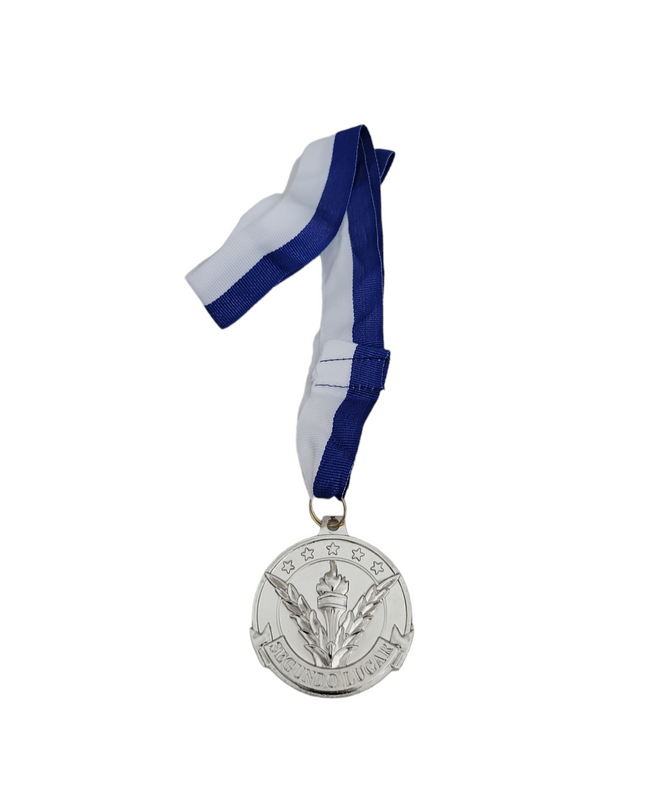 Medalla Pequeña Plata 2do Lugar