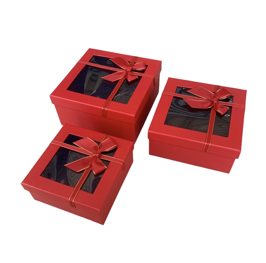 Caja para regalo 3 pzs 