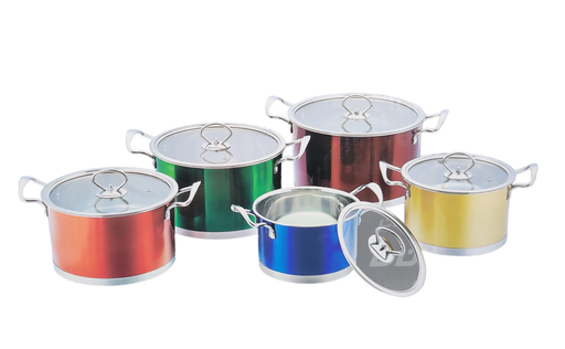 [MC222553] Set de Ollas 10 pzs 18, 20, 22, 24, 26cm