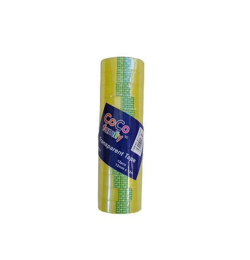 [ST-1725154-6] Tape transparente pequeño 12 Piezas