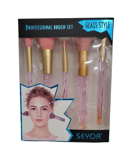 [CM-21627339-3] SET DE 5 BROCHAS DE MAQUILLAJE