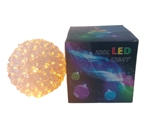 [MC220480-Y] Esfera de luces color amarillo