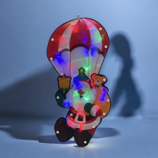 [MC244011] SANTA CLAUS CON LUZ MULTICOLOR