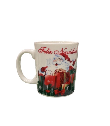 [MC244053] taza navideña de porcelana